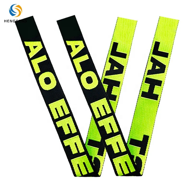 Custom Logo Twill Webbing Straps China Factory Price Braided Nylon Custom Jacquard Weave