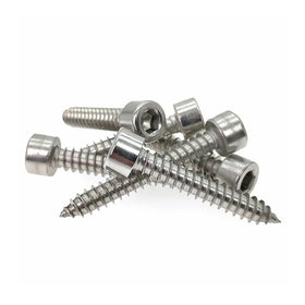 Best Wood Screws Factory Supplier Metal Stainless Steel 30 316 Socket Cap Self Tapping Screw