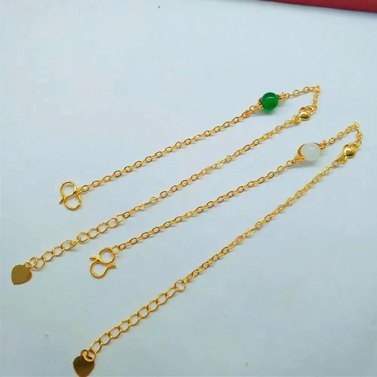 Dubai Jewelry Gold PlatedAgate Bracelet Exquisite Craftsmanship Gold Plated Love Agate Bracelet Ladies Jewelry