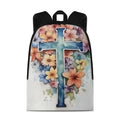 Small MOQ Wholesale Custom Backpack Latest God Bless You Design Backpacks Mochilas Escolares Children Kids Men Women School Bag
