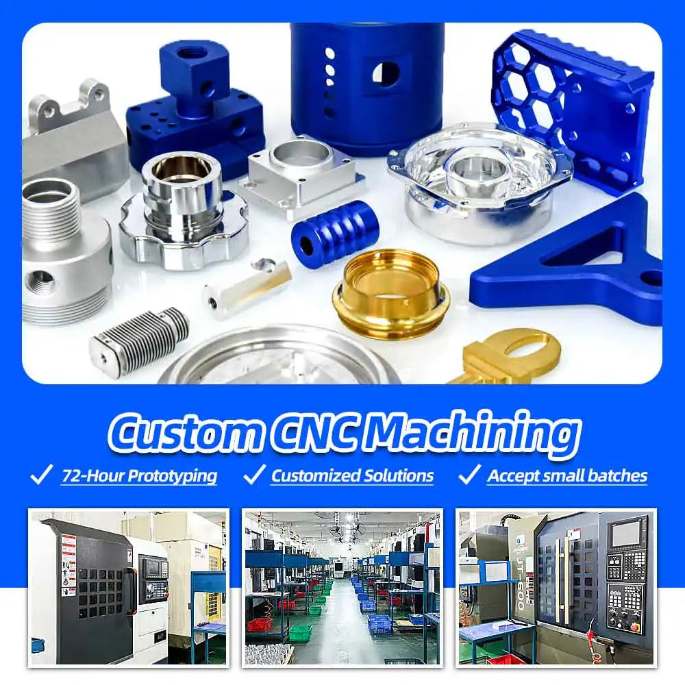 Cnc Machining Parts Aluminum Anodized Extrusion Enclosure and Metal Stamping Oem Bending Part Machining MegaBDM