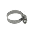 W2 Artein Galvanized Steel Bolt Swivel T Clamp for Pipe 20mm Band Width Hardware Tools Inch Measurement Clamp Diameter 20-32