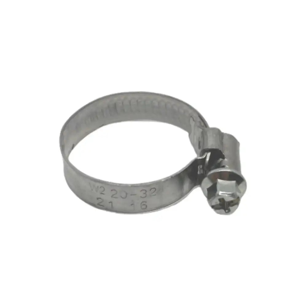 W2 Artein Galvanized Steel Bolt Swivel T Clamp for Pipe 20mm Band Width Hardware Tools Inch Measurement Clamp Diameter 20-32