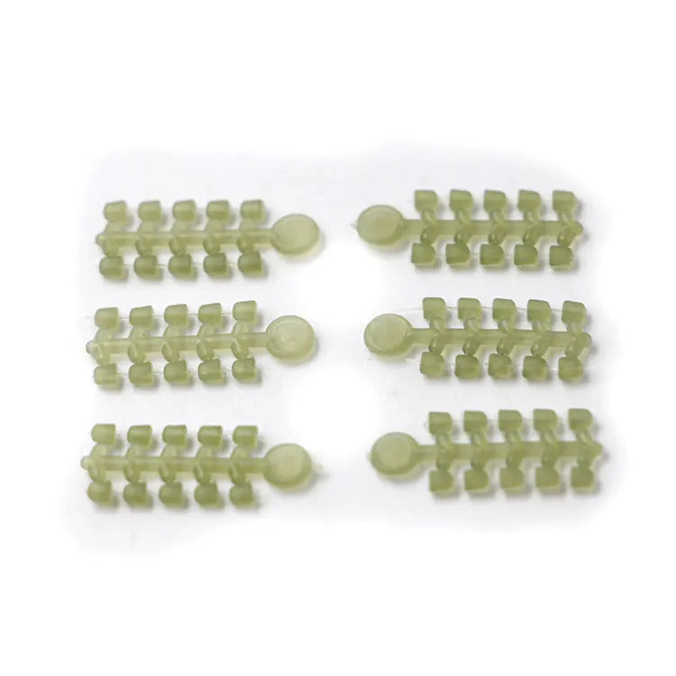 A Large Number of Wholesale Carp Accessories White Clear Silicone Silicon Rubber Stopper Rings Spacer Beads .