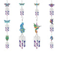 New Product Diamond Painting Wind Chime Pendant DIY Handmade Dot Diamond Painting Hanging Ornaments Outdoor Pendant Sun Catcher