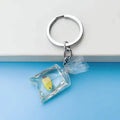 Resin Goldfish Shape Keychain Fish Water Bag Charms Resin Fish Charms Pendants