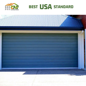 Customizable Sectional Overhead Door Fabric Farmhouse Rollup Garage Door Insulated 10x14 With Motor