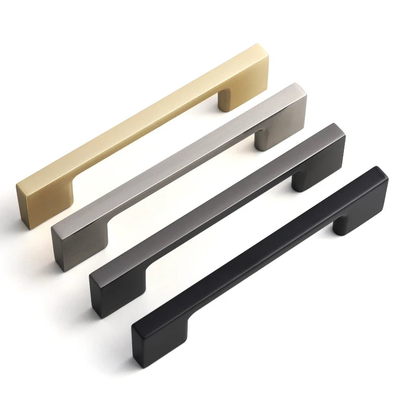 Oukali Modern Design Pull Down Kitchen Hardware Kitchen Cabinets Door Pull Handle Chrome Drawer Handle