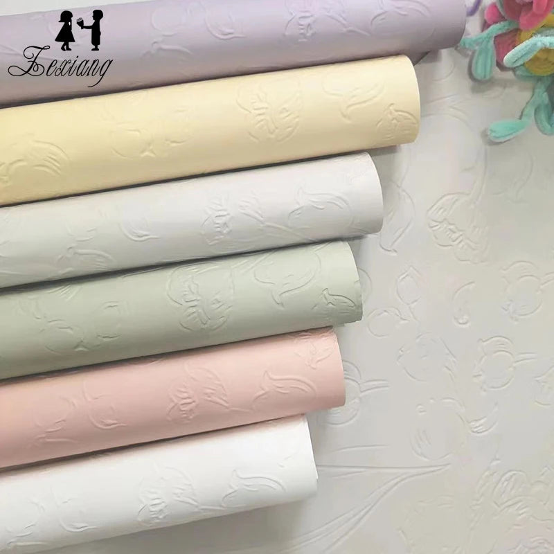 Custom Cutter Flower Wrapping Paper Sheets DIY Love Floral Packaging Material