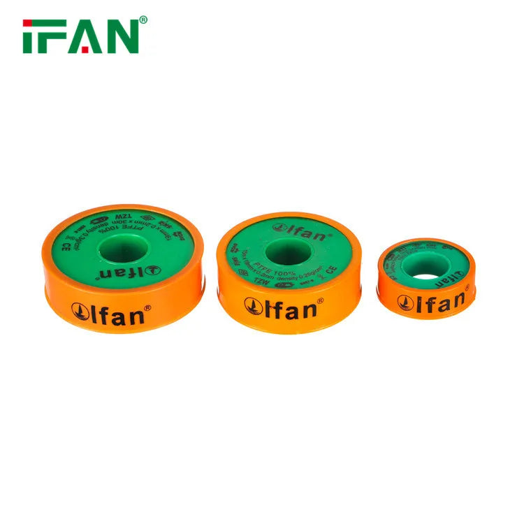 IFAN Factory Price 12mm White 100% PTFE Tapes Expanded Thread Seal Ptfe Tape