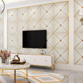 Modern Luxury Home Decor Thick Non Woven Wallpaper Simple TV Background Wall Living Room Bedroom