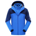 3 in 1 Men's & Women's Waterproof Windproof Varsity Jacket Warm Outdoor Ski Coat With Detachable Fleece Hood Workout Sets Unisex