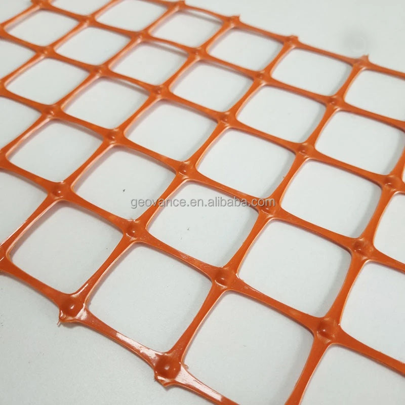 High Tensile Strength PP Biaxial Geogrid Plastic Soil Reinforcement for Road Construction Driveway Projects 5+ Year Warranty