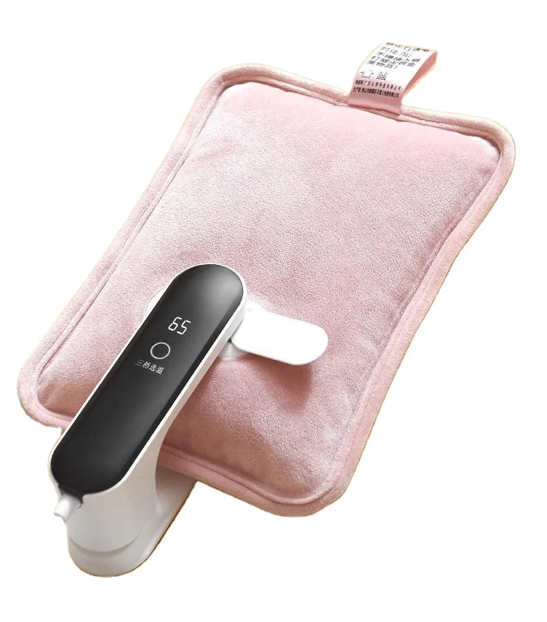 Household Portable Hot Water Bag with Charger Display Which Can Be Used As a Hand Warmer and an Electric Thermos Bottle