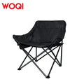 WOQI Outdoor Folding Lightweight Beach Chair Simple Oxford Cloth Lunch Rest Office Chair Camping Chair