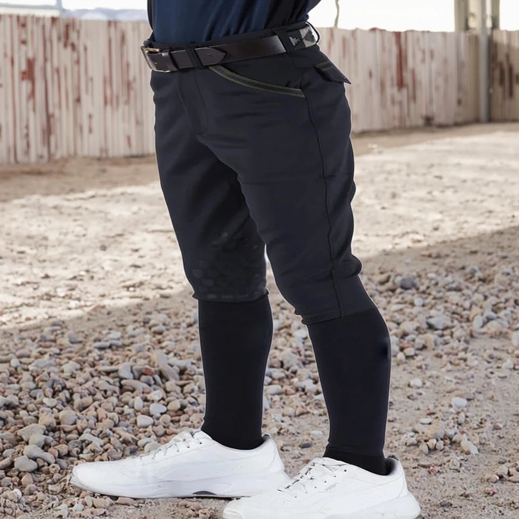 Latest Arrive Little Boys Knee Silicon Grip Riding Pants Quick Dry Kid's Horseback Riding Equestrian Breeches
