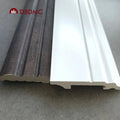 Wooden Color EPS Molding Polystyrene Material MDF PS Moulding Polystyrene Baseboard Skirting Board