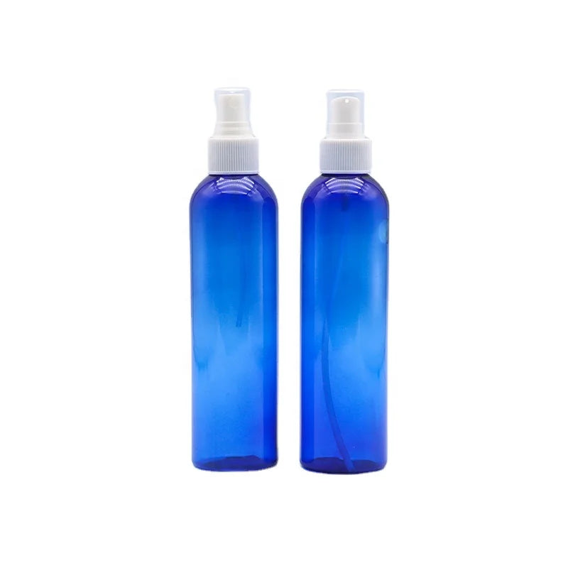250ml Custom Color PET Pump Sprayer Spray Bottles with Mist Spray for Skin Care Packaging