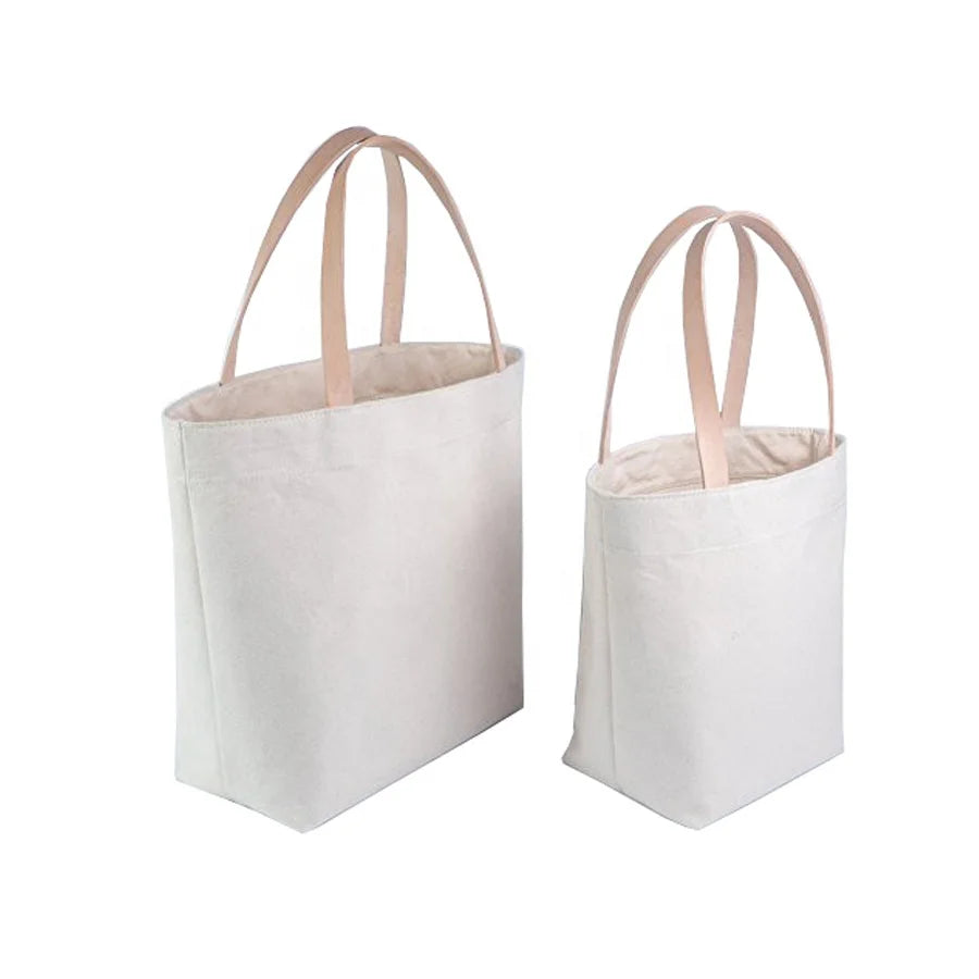 Professional Factory Promotion Wholesale Blank Large Custom Reusable Canvas Shopping Bag