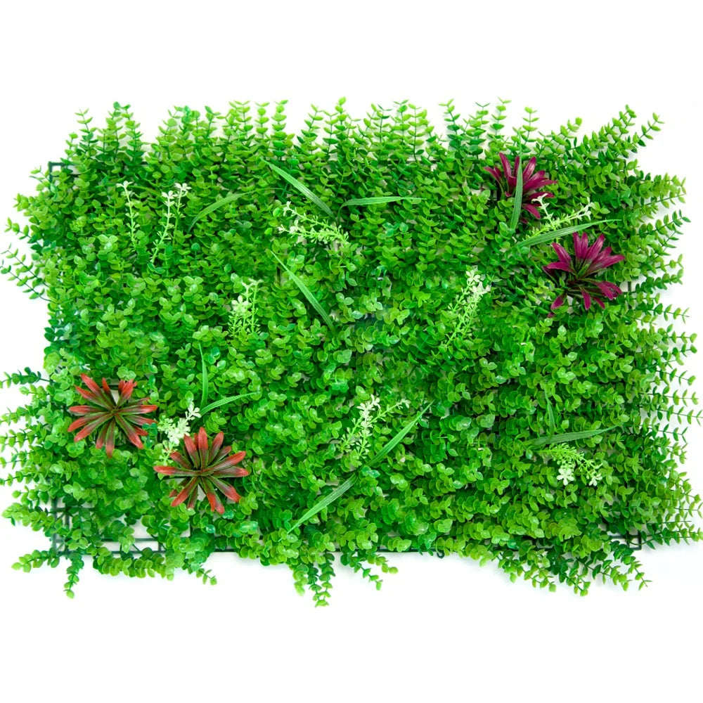 Cost-Effective Artificial Grass Wall Panels Plastic Greenery Plant Wall Grass Backdrop Artificial Plant for Decoration