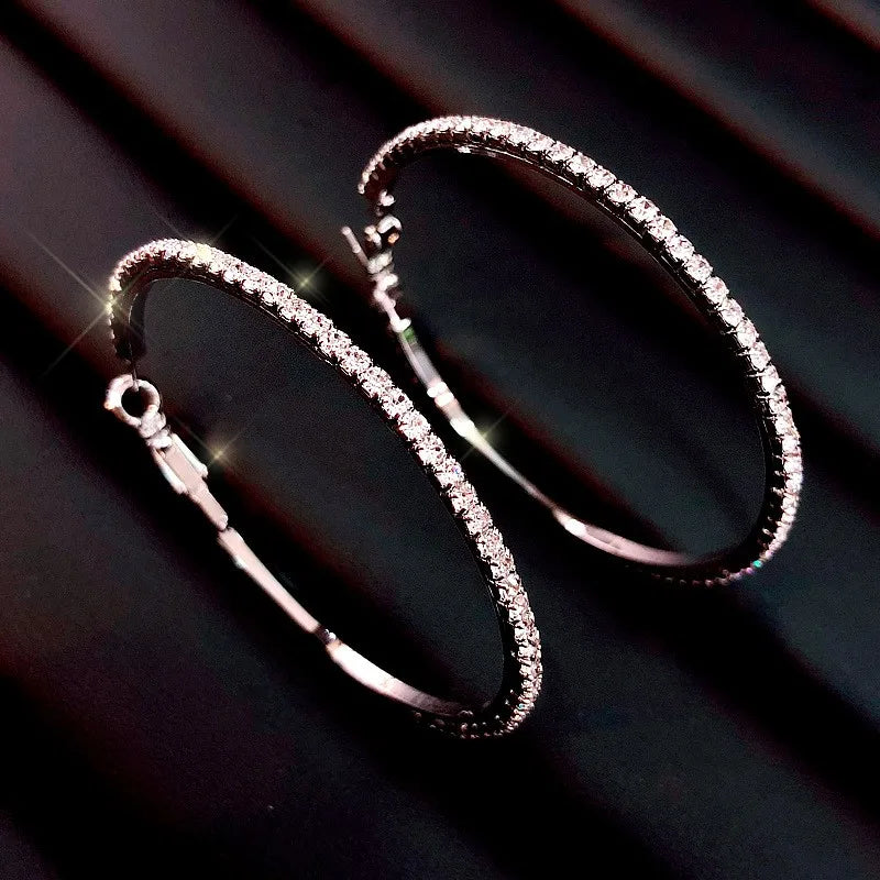 18k Gold Plated Earrings Factory Supplierjewelry 2020 Hoop 24k Gold Brass for Womenoem Fashion Pearl Chandelier Earrings