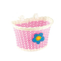 quick release electric steel bicycle mesh decorative flower rear steel cargo baskets party decoration