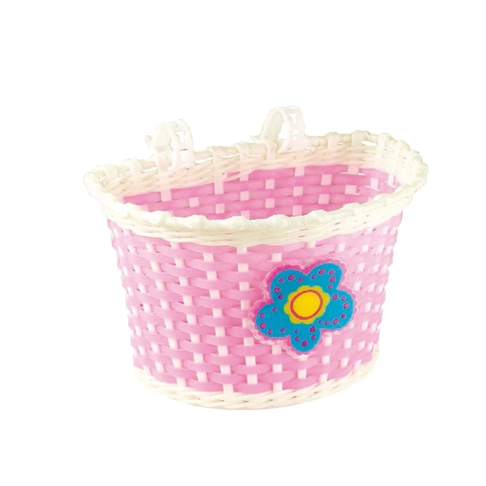 quick release electric steel bicycle mesh decorative flower rear steel cargo baskets party decoration