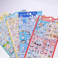 Nekoni Cute Mini 3D  Animal Stickers Panda Bear Parrot Penguin Decals  for Cartoon Glitter Stickers