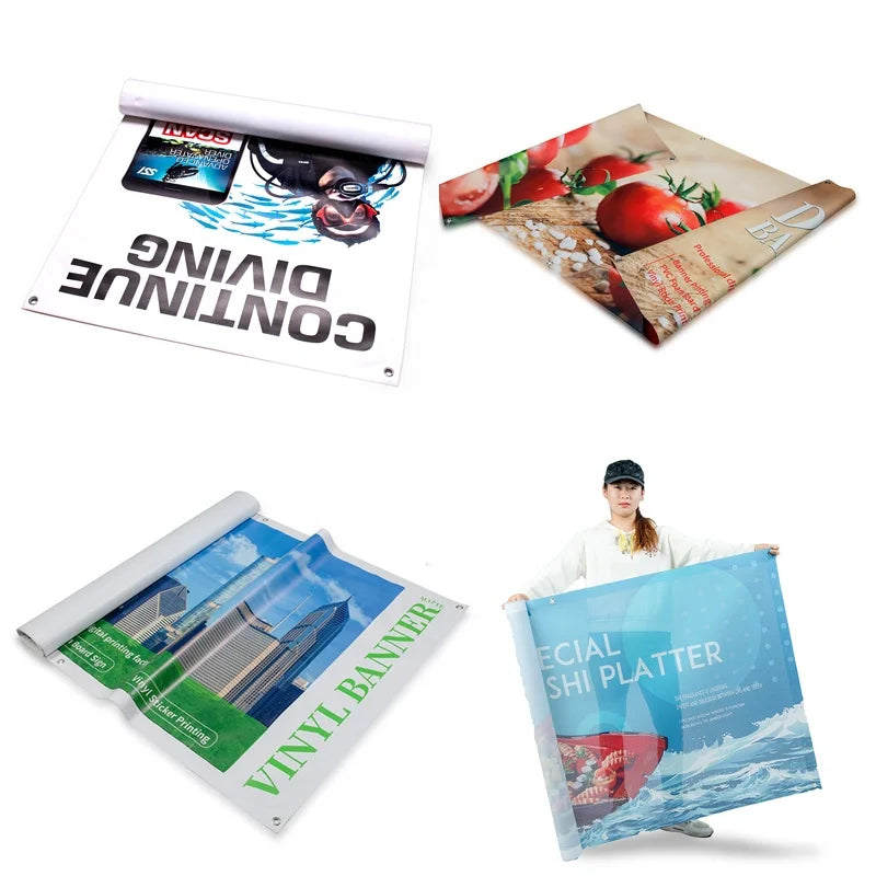 Wall Scroll Polyester Banners Custom Decoration Hanging Scroll PVC Vinyl Banner