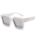 New Arrivals Retro Fashion Premium Gradient Shades Mens Women Flat Top PC Lens square UV Protect Sun Glasses Sport Cycling