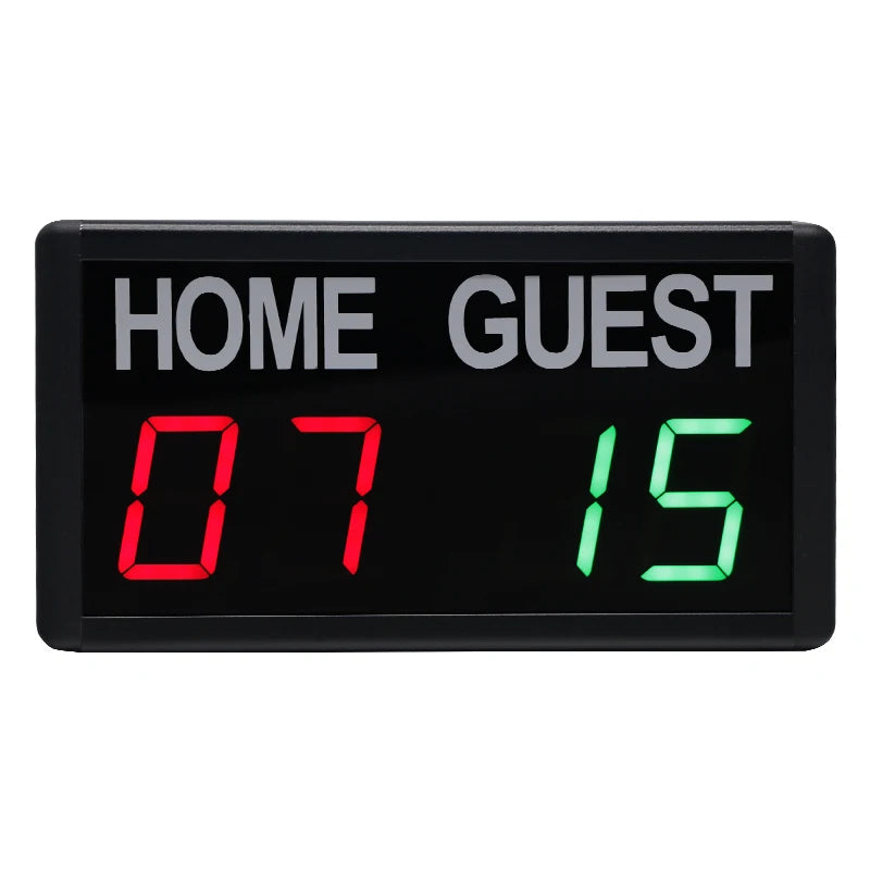 High School Gymnasium Ball Games Mini Score Keeper Basketball Portable Tabletop Digital Scoreboard for Indoor Volleyball Court
