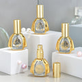 New Design Luxury Empty Perfume Bottles Arabian Bottle Fine Spray 12ml Glass Bottles