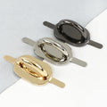 Deepeel BF343 20mm Alloy D Ring Buckles Sewing Accessories for Handbags & Purses Zinc Alloy Arch Bridge Bag Clasp Side Clip Hook