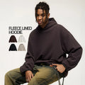 INFLATION Stock 365 GSM Fleece Oversized Hoodie Men Blank Batwing Baggy Sleeve Drop Shoulder Men Hoodie Sweatshirt