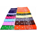 Boyue Manufacturer New Designs Colorful Antidust 54cm Paisley Bandana in Stock