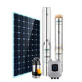 QQPUMP Q4SC6-42-48-600 Brushless Solar Water Pump Dc Solar Submersible Pump for Agriculture