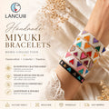 Fashion String Charm Pulseras Jewelry Handmade Adjustable Heart Miyuki Seed Beaded Bracelets