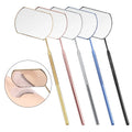 Eyelash Inspection Mirror Grafting Eyelash Mirror Stainless Steel 5 Times Magnification Effect Eyebrow Mirror Makeup Tools