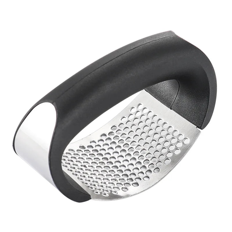 Stainless Steel Garlic Press Garlic Masher Manual Garlic Masher Cross-border Garlic Press Circular Garlic Press