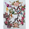 1pcs Promotional Gift Diy Sewing Clothes Costume Water Soluble Upholstery Bird plum Flower Motif Applique Embroidery Dress Patch