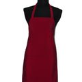 HQ Filament Spun Polyester Bib Apron With One Pencil Pocket for Kitchen Crafting BBQ Drawing Outdoors Commencial Laundry Center