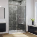 Frameless Twin Rollers Modern Style 8mm Thick Tempered Glass Sliding Shower Door Eco-Friendly Small Hotel Anti-limescale Frosted