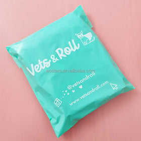 100% Compostable Cornstarch Custom logo Poly Black Mailer Plastic Shipping Mailing Bag Envelopes Mailer for Clothes