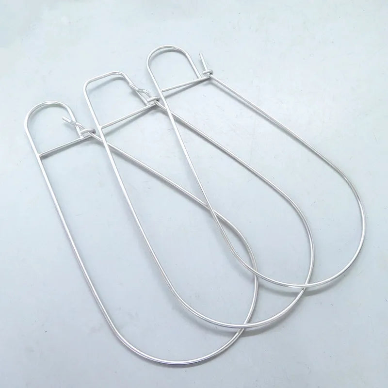 Dropshipping Fish Stringer Clip Large Stainless Steel Construction Quick Release Steel Core Lanyard