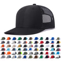 Plain Mens Baseball Caps With Breathable Mesh Snapback Closure Trucker Hats Blank 6 Panel Custom Logo Richardson 112 Gorras