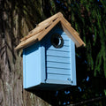 BSCI Factory Garden Decor Wood Parrot Cages Bird Nest Box Outdoor Blue Bird Feeder Vogelhaus Custom Wooden Bird House
