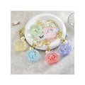 Creative Colourful Emulational TV Window Cute Boba Glitter Oil Floating Girl Liquid Acrylic Keychain