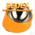 Wholesale Stainless Steel Dog Bowl Super Design Enhanced Pet Bowl Eco-Friendly Slanted Bowl Love Styled Pet Supplies