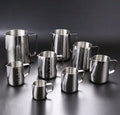 Hot Sellers Barista Milk Jug for Coffee Machine Use350ML Small Stainless Steel Milk Frothing Pitcher Suitable for Coffee