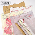 TONDO Ancients Style Wrapping Paper Valentine Day Bouquet Flower Antique Shredded Wrapping Paper